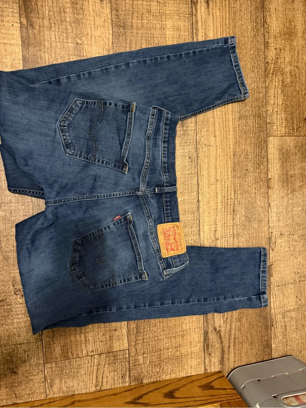 Levi's Men's Straight Blue Denim Jeans